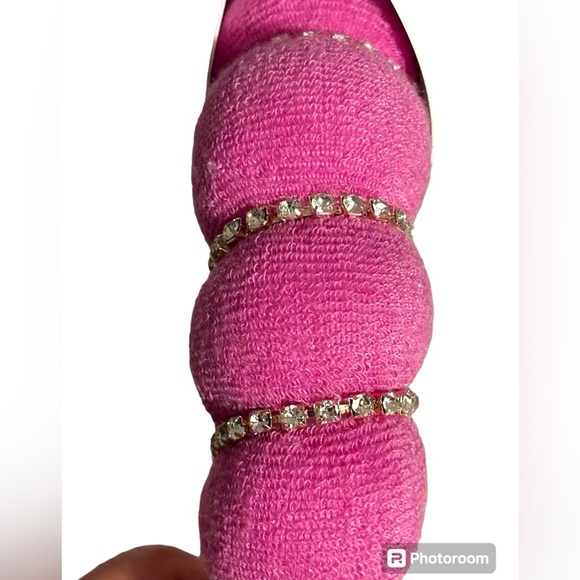 NWT•Betsey Johnson Purple & Rhinestone spa headband - Picture 4 of 6